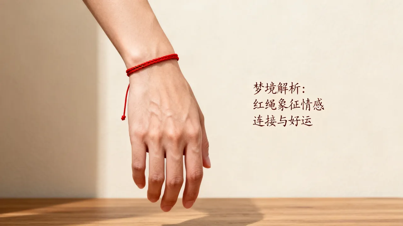 梦到了系红绳是什么兆头,梦见手上系红绳有何寓意 梦到了系红绳是什么兆头,梦见手上系红绳有何寓意