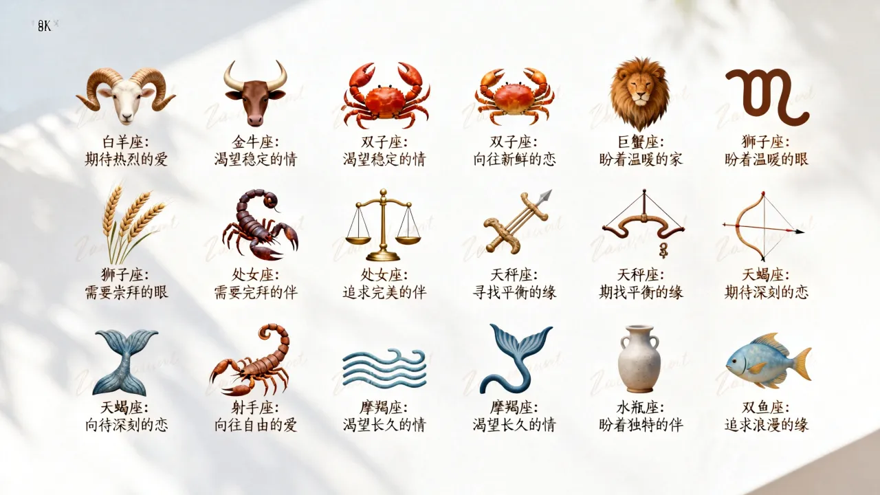 十二星座期待爱情吗,十二星座谁最期待爱情呢 十二星座期待爱情吗,十二星座谁最期待爱情呢