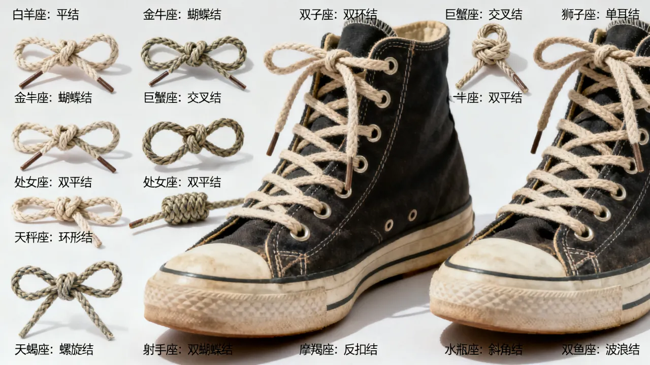 十二星座系鞋带发分别是什么?系鞋带方法大全 十二星座系鞋带发分别是什么?系鞋带方法大全