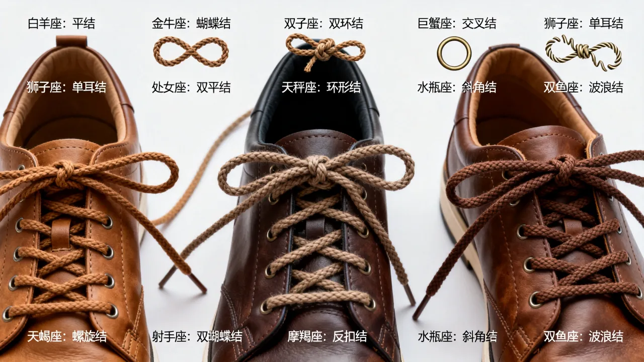 十二星座系鞋带发分别是什么?系鞋带方法大全 十二星座系鞋带发分别是什么?系鞋带方法大全