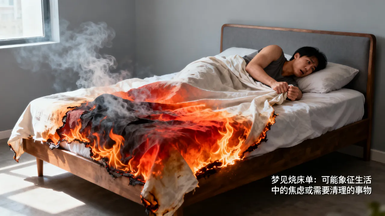 梦见烧床单是什么预兆?梦见火烧床单好不好 梦见烧床单是什么预兆?梦见火烧床单好不好
