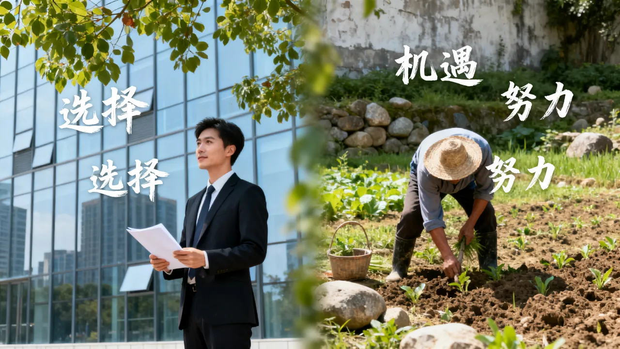 为什么命运绝然不同?人生差距的根源在哪 为什么命运绝然不同?人生差距的根源在哪