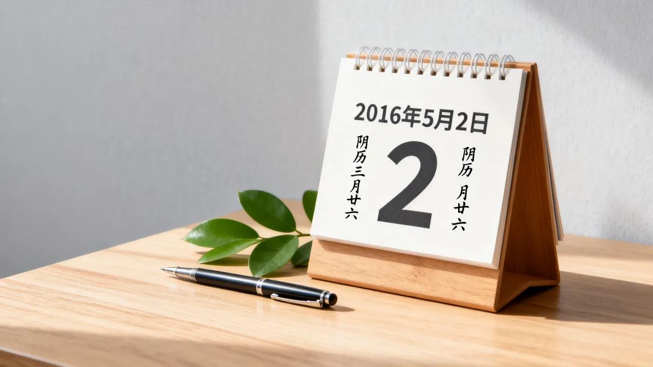 2016年5月2日阴历是几月几号?,阴历阳历转换查询 2016年5月2日阴历是几月几号?,阴历阳历转换查询