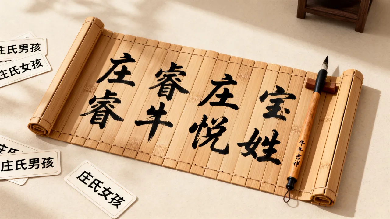 牛年庄姓宝宝怎么起名,庄氏男孩女孩取名大全 牛年庄姓宝宝怎么起名,庄氏男孩女孩取名大全