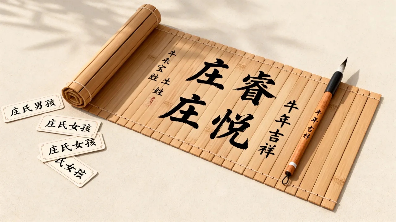 牛年庄姓宝宝怎么起名,庄氏男孩女孩取名大全 牛年庄姓宝宝怎么起名,庄氏男孩女孩取名大全
