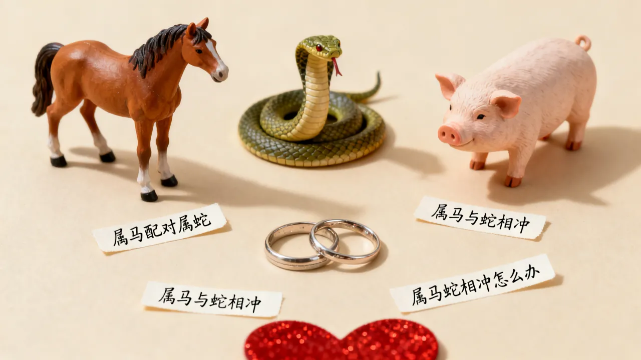 属马配对属蛇属猪好吗婚姻?属马与蛇相冲吗,属马蛇相冲怎么办 属马配对属蛇属猪好吗婚姻?属马与蛇相冲吗,属马蛇相冲怎么办