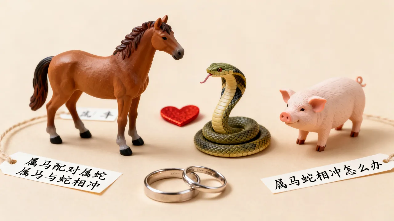 属马配对属蛇属猪好吗婚姻?属马与蛇相冲吗,属马蛇相冲怎么办 属马配对属蛇属猪好吗婚姻?属马与蛇相冲吗,属马蛇相冲怎么办