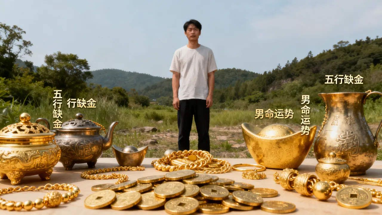 五行缺金的男人命运如何,五行缺金男命一生运势怎么样 五行缺金的男人命运如何,五行缺金男命一生运势怎么样