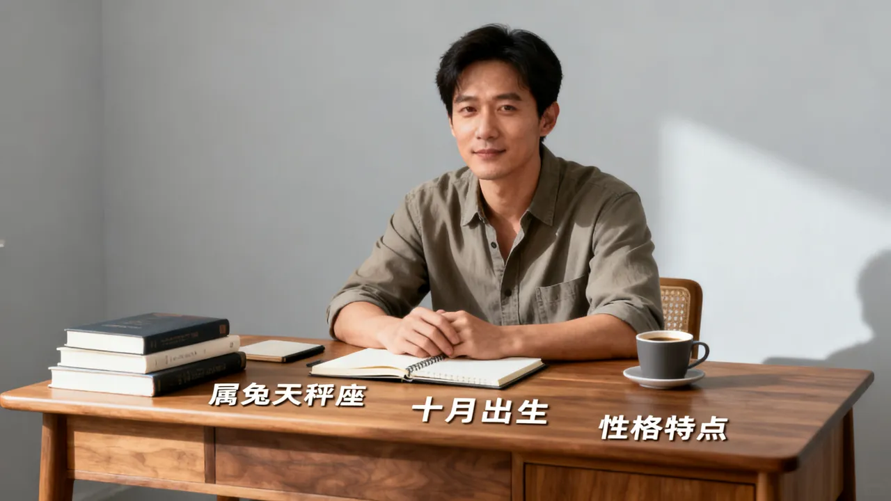 属兔天秤座男人性格怎么样，属兔十月出生男人性格特点