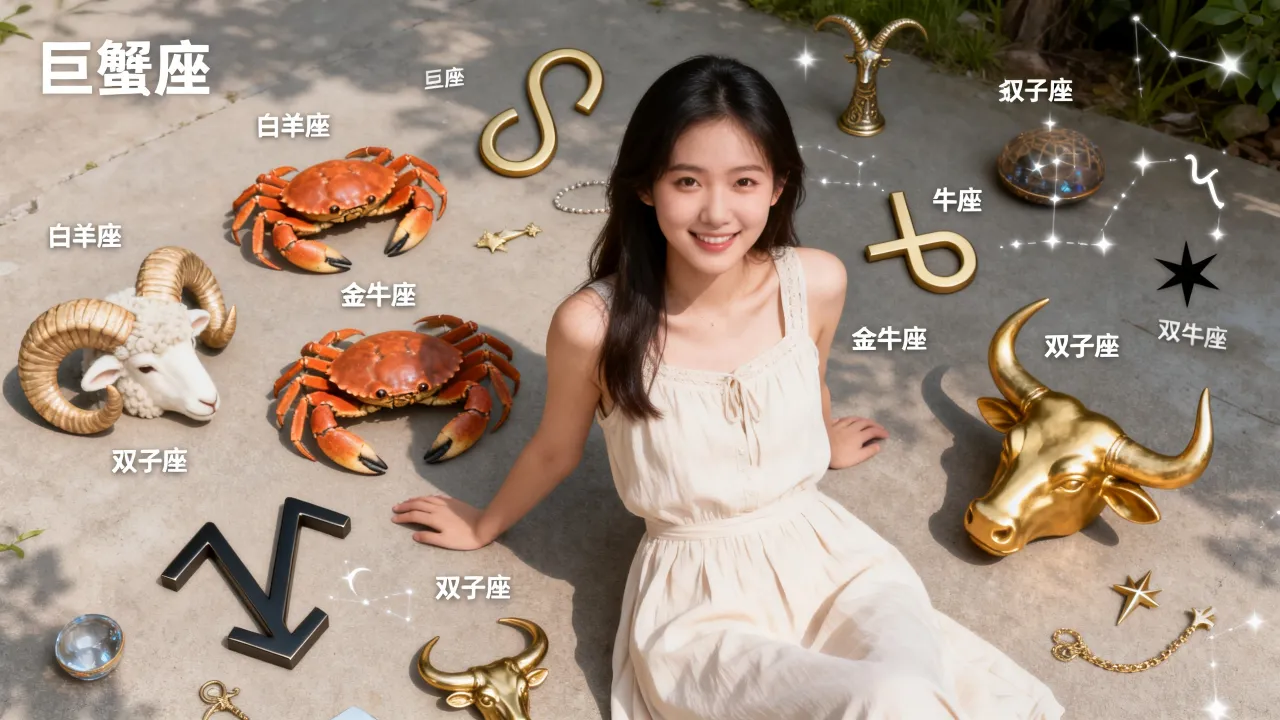 巨蟹座女生和什么星座最配？十二星座巨蟹座女配对