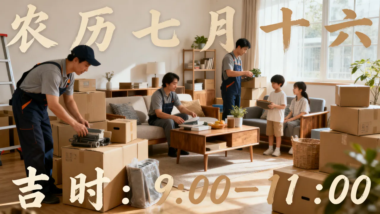 阴历7月16搬家好不好,农历七月十六搬家吉日查询? 阴历7月16搬家好不好,农历七月十六搬家吉日查询?