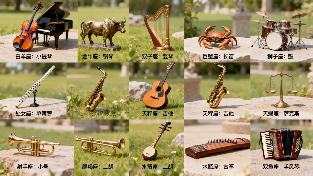 十二星座古典代表是什么,怎么用古典乐解读星座? 十二星座古典代表是什么,怎么用古典乐解读星座?