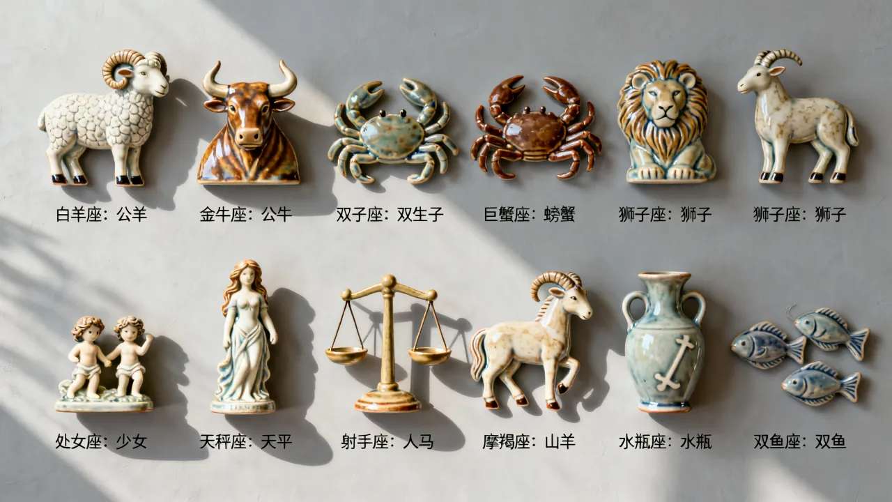 十二星座动物图腾是什么，分别代表哪些动物