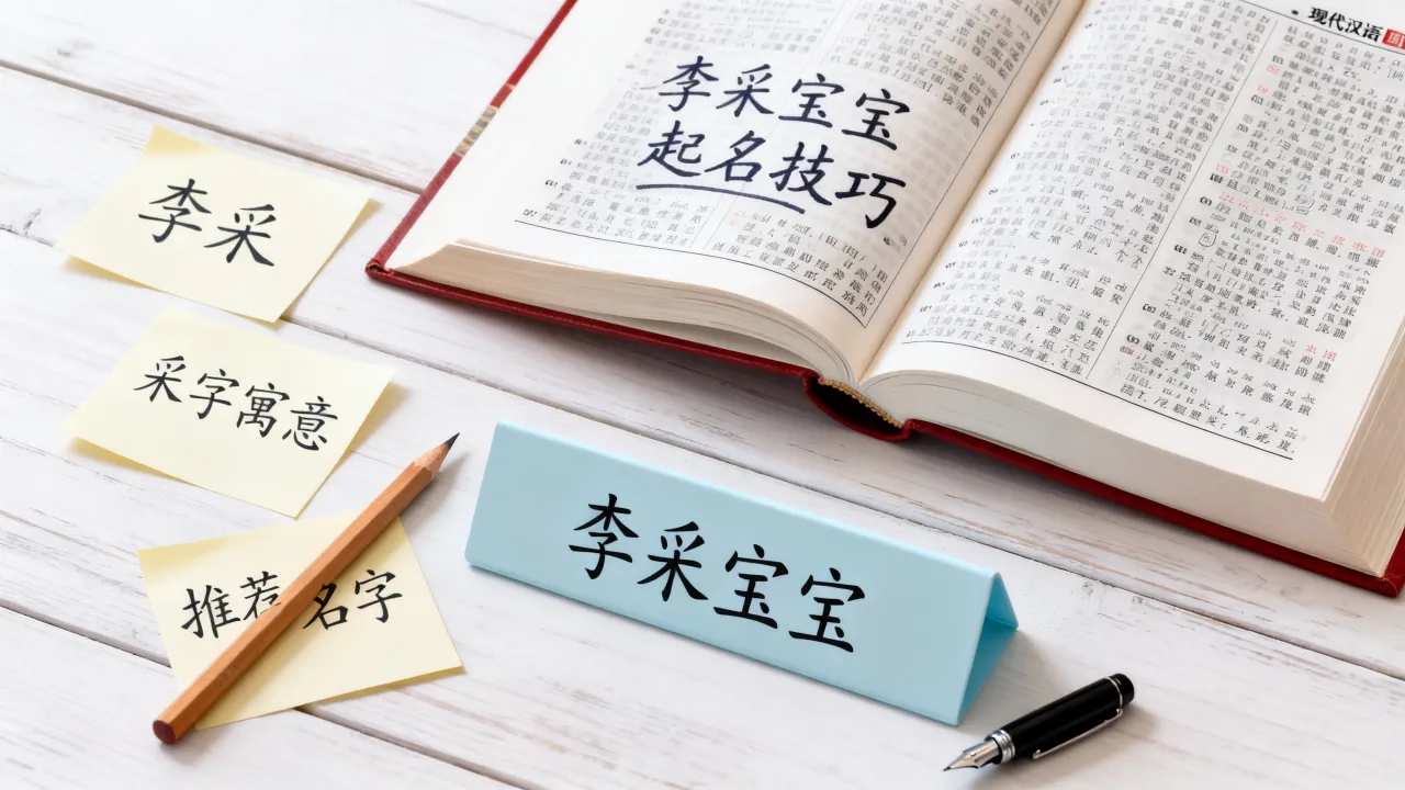 李采宝宝怎么起名好听，李采宝宝取名有什么技巧和好听名字推荐