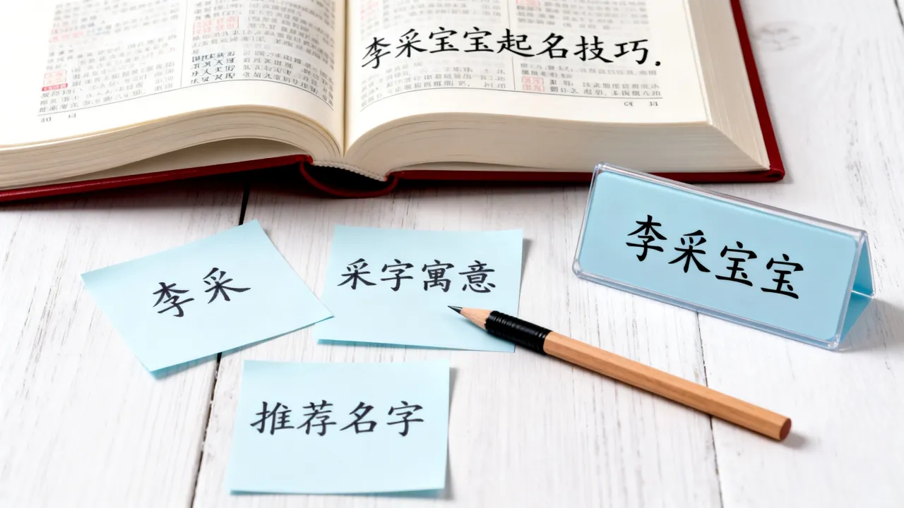 李采宝宝怎么起名好听，李采宝宝取名有什么技巧和好听名字推荐
