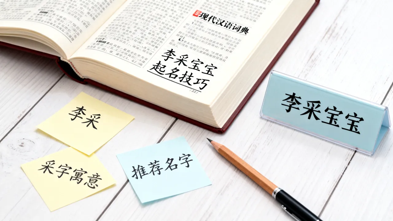 李采宝宝怎么起名好听，李采宝宝取名有什么技巧和好听名字推荐