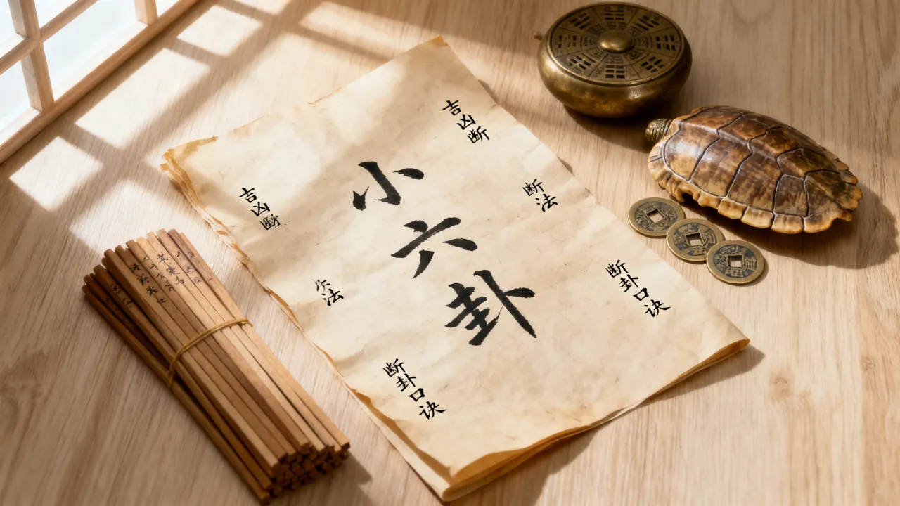 小六卦怎么算吉凶详解，小六卦吉凶断法有哪些口诀？