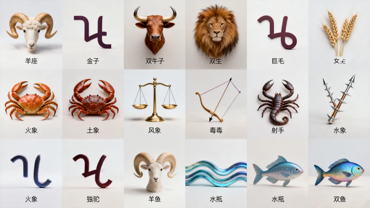 十二星座各是什么象?十二星座分别属于哪个象系,你知道吗? 十二星座各是什么象?十二星座分别属于哪个象系,你知道吗?