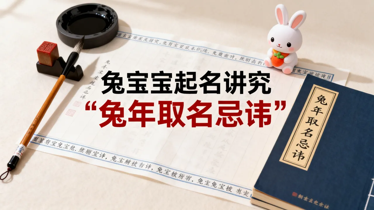 兔宝宝起名什么讲究呢，兔年宝宝取名忌讳有哪些