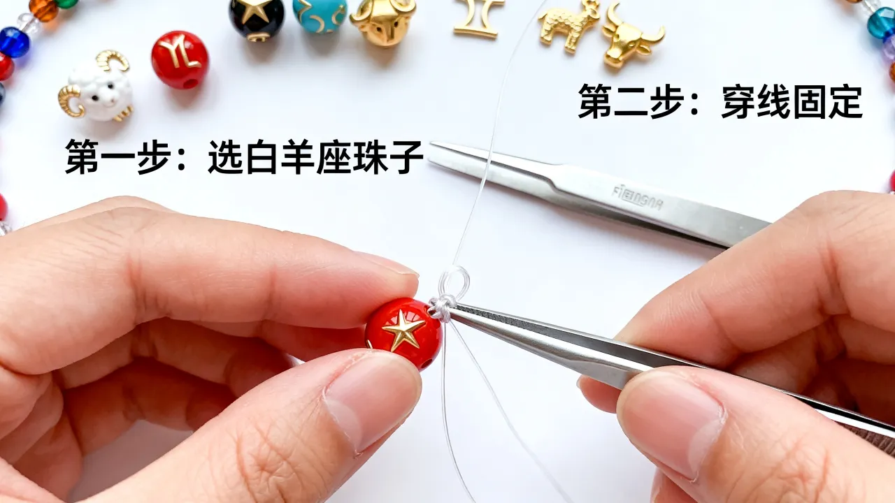 十二星座手链怎么做,十二星座手链怎么串珠子教程 十二星座手链怎么做,十二星座手链怎么串珠子教程