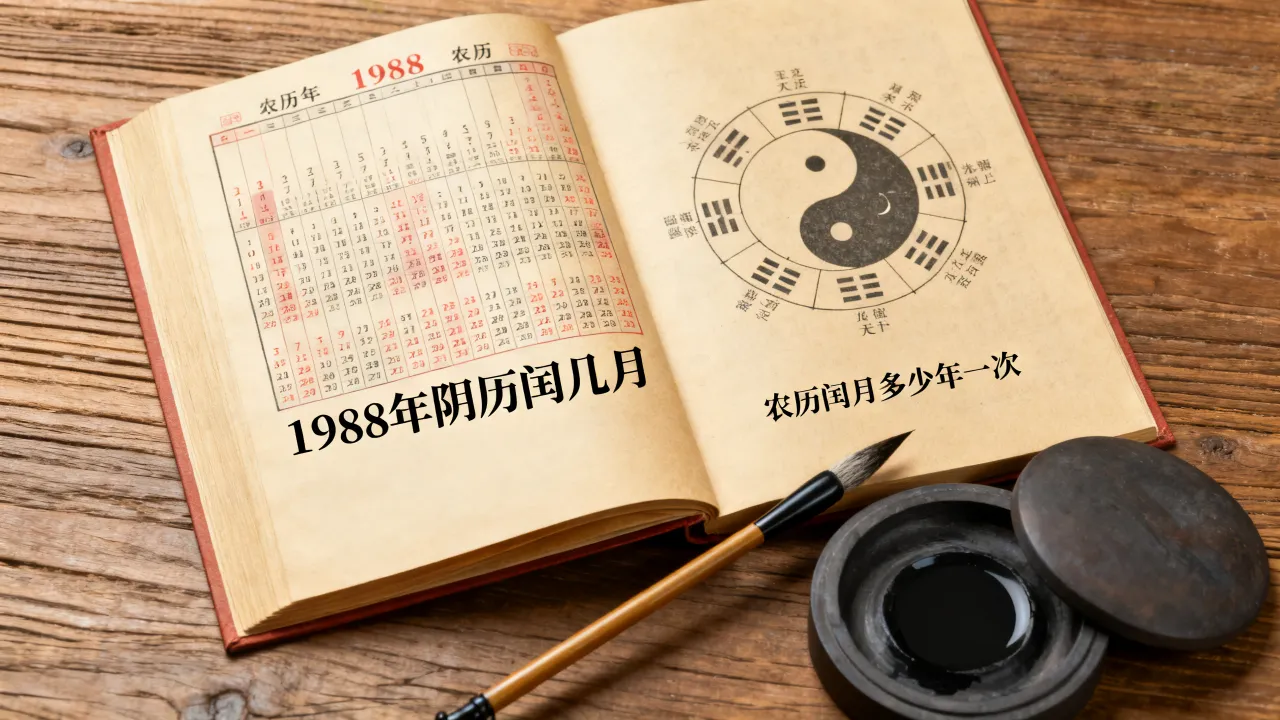 1988年阴历润几月,农历闰月多少年一次 1988年阴历润几月,农历闰月多少年一次