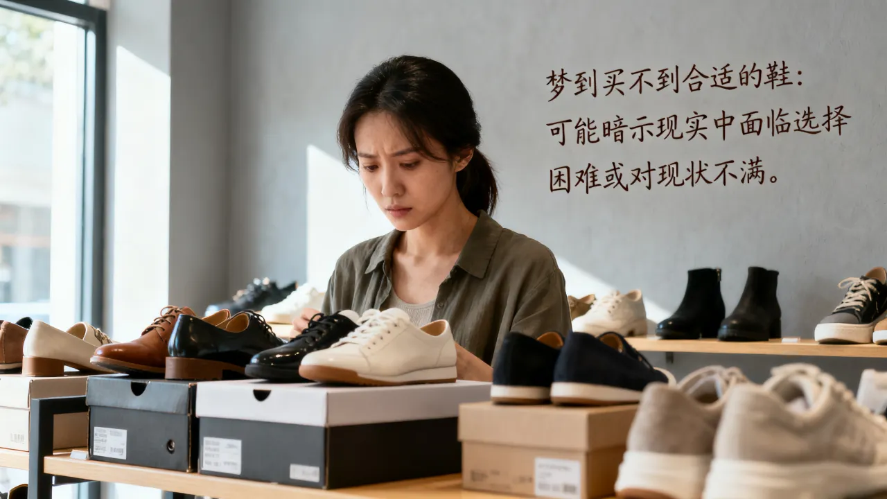梦到买不到合适的鞋是什么预兆,周公解梦买鞋有何寓意 梦到买不到合适的鞋是什么预兆,周公解梦买鞋有何寓意