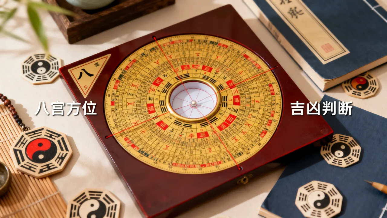 八宫怎么看图片吉凶图？风水八宫吉凶图怎么看图解