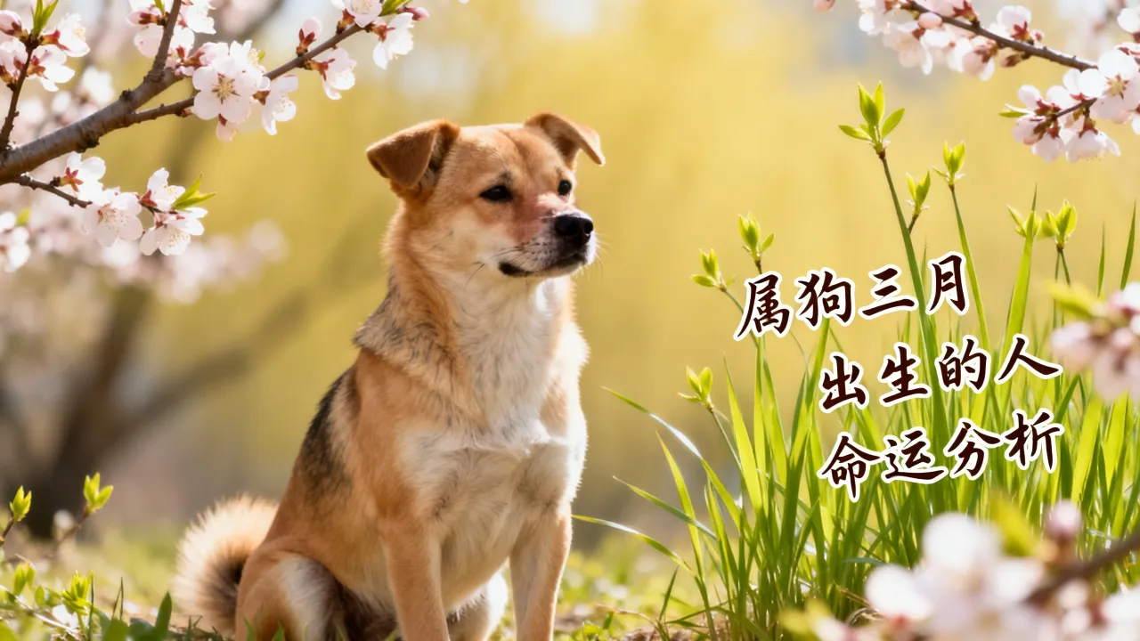 属狗三月份出生的人命运好不好?属狗三月的命运怎么样 属狗三月份出生的人命运好不好?属狗三月的命运怎么样