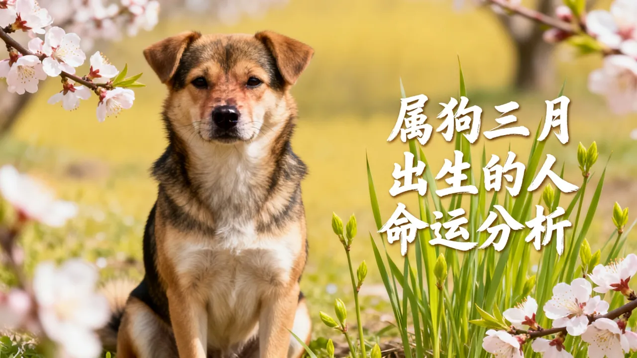 属狗三月份出生的人命运好不好?属狗三月的命运怎么样 属狗三月份出生的人命运好不好?属狗三月的命运怎么样