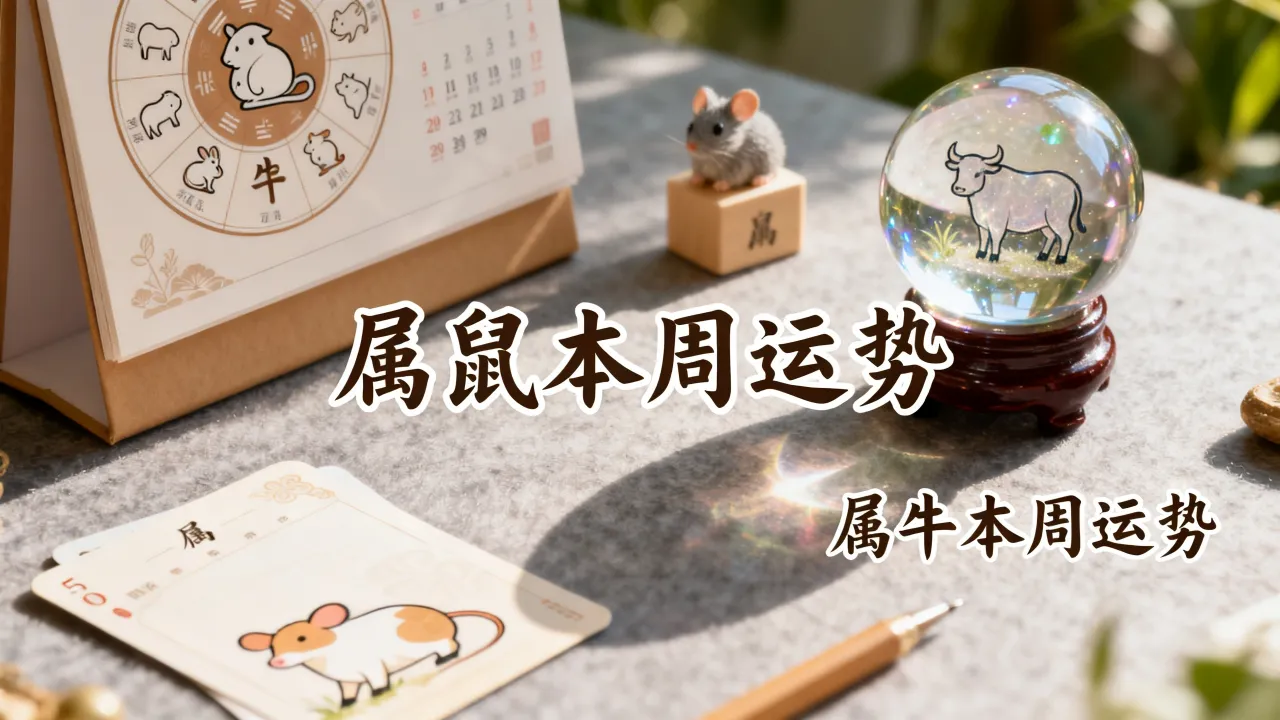 属鼠的每周运势如何，属牛的本周运势查询
