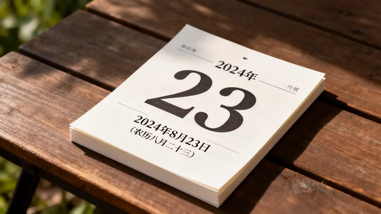 8月23阴历是几月几号,农历八月二十三对应的公历日期是哪天? 8月23阴历是几月几号,农历八月二十三对应的公历日期是哪天?