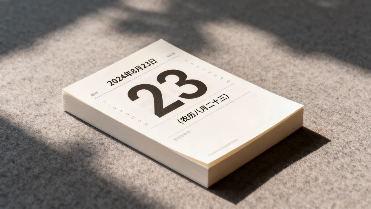 8月23阴历是几月几号,农历八月二十三对应的公历日期是哪天? 8月23阴历是几月几号,农历八月二十三对应的公历日期是哪天?