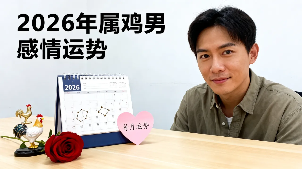 2026年属鸡男感情运势怎么样,每月运势如何 2026年属鸡男感情运势怎么样,每月运势如何