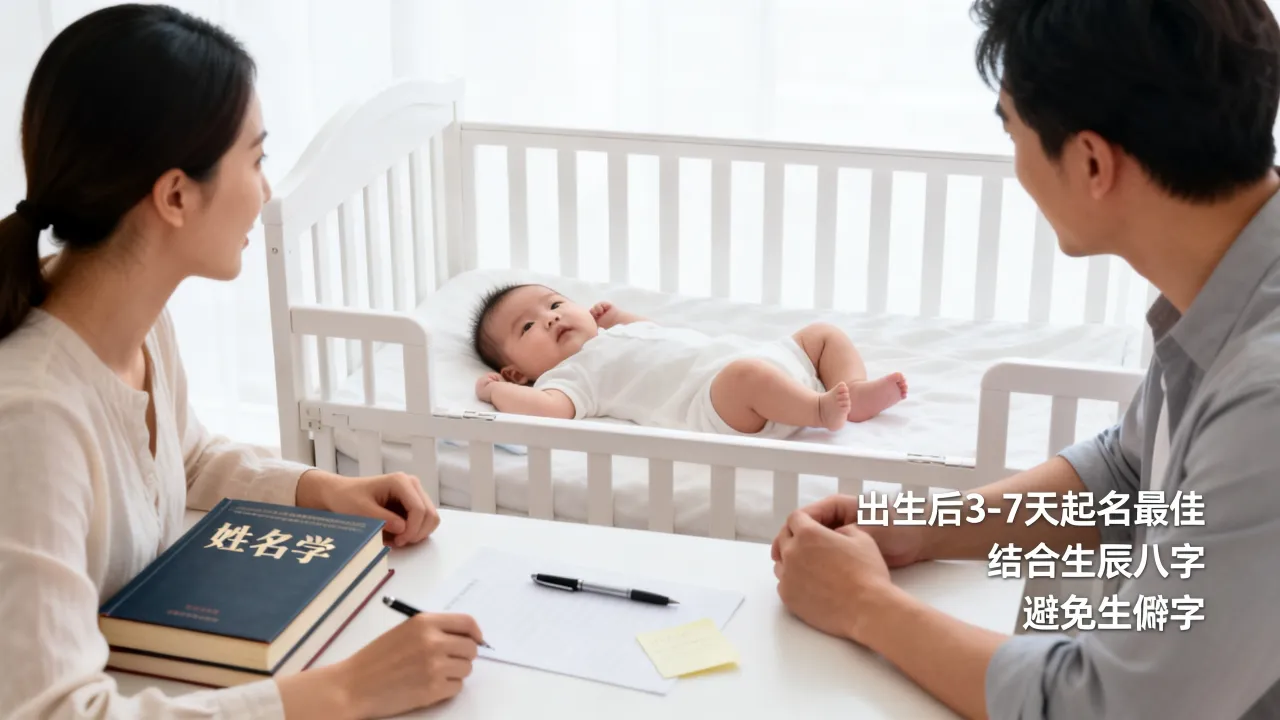 宝宝出生后多久起名最好，有哪些讲究和注意事项