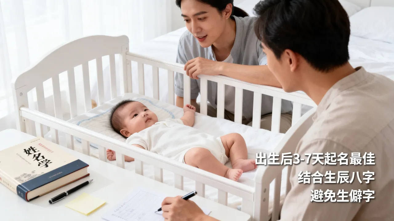 宝宝出生后多久起名最好,有哪些讲究和注意事项 宝宝出生后多久起名最好,有哪些讲究和注意事项