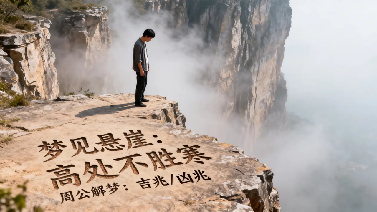 梦见自己在悬崖上意味什么,周公解梦预示什么吉凶征兆? 梦见自己在悬崖上意味什么,周公解梦预示什么吉凶征兆?