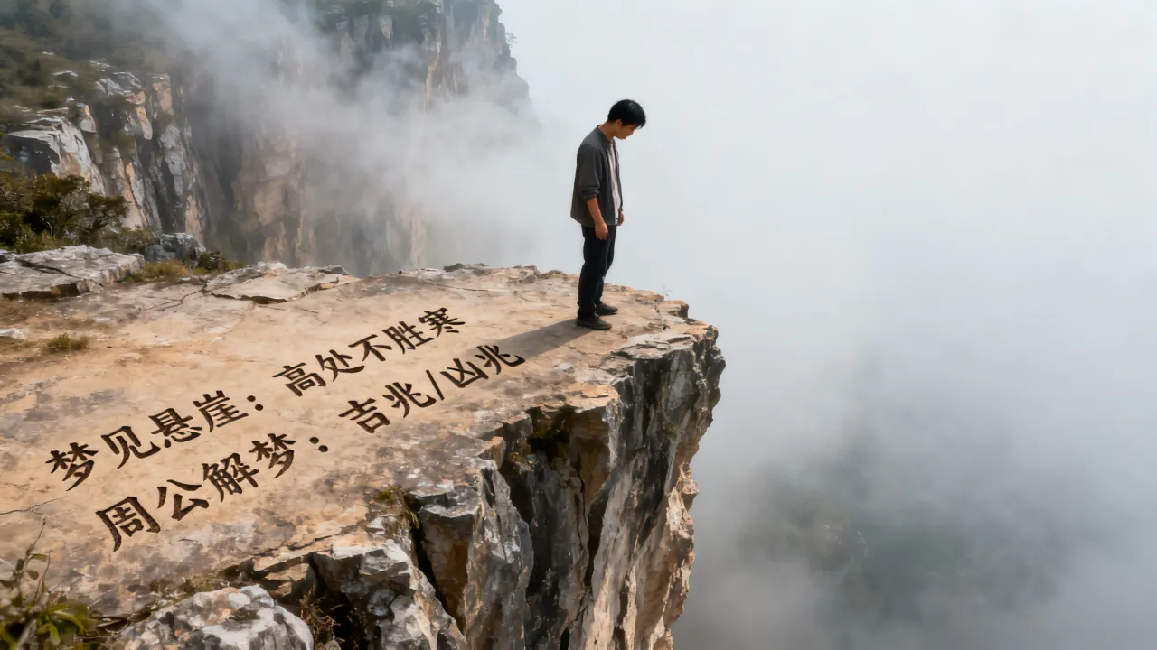 梦见自己在悬崖上意味什么,周公解梦预示什么吉凶征兆? 梦见自己在悬崖上意味什么,周公解梦预示什么吉凶征兆?