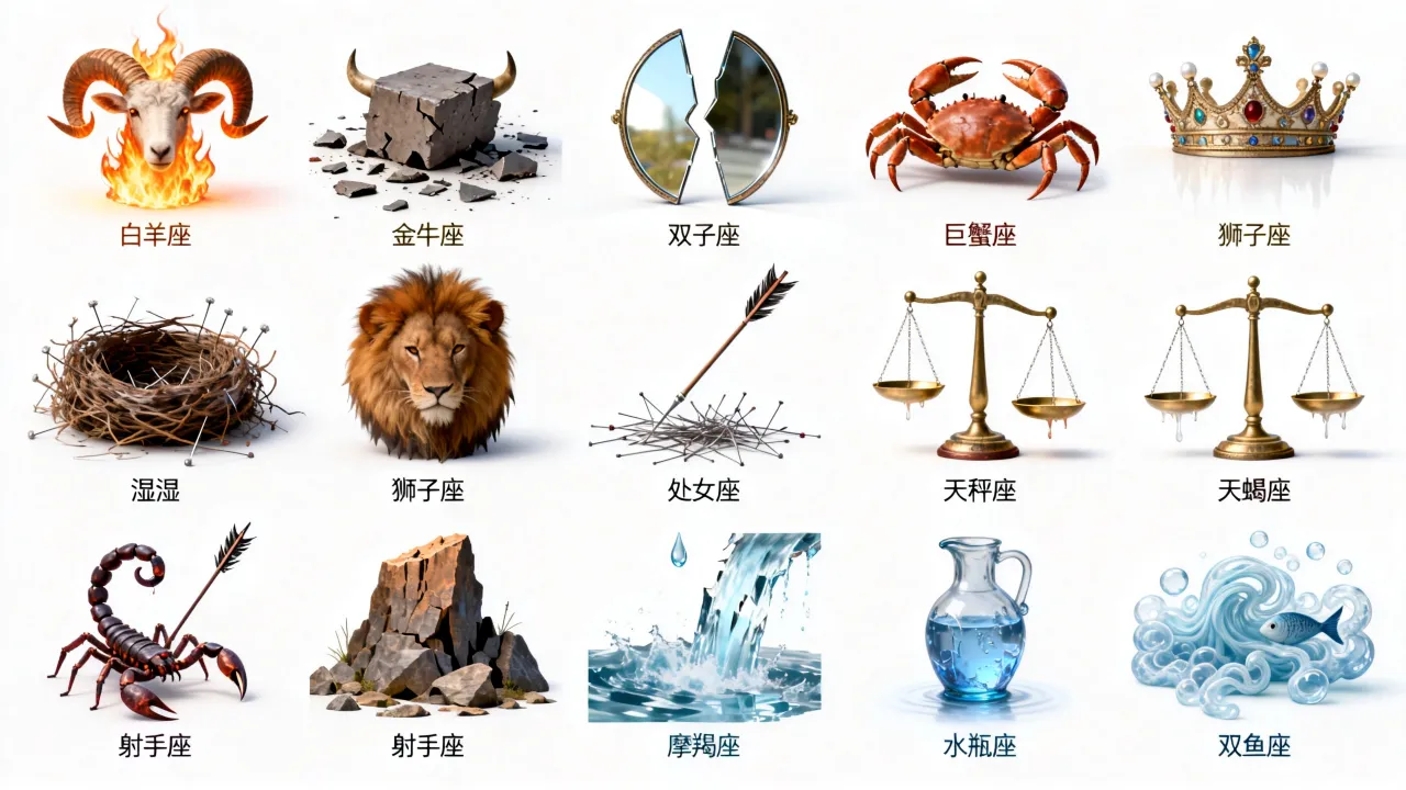 十二星座可怕版到底有多可怕?十二星座最可怕排名第一名是谁? 十二星座可怕版到底有多可怕?十二星座最可怕排名第一名是谁?