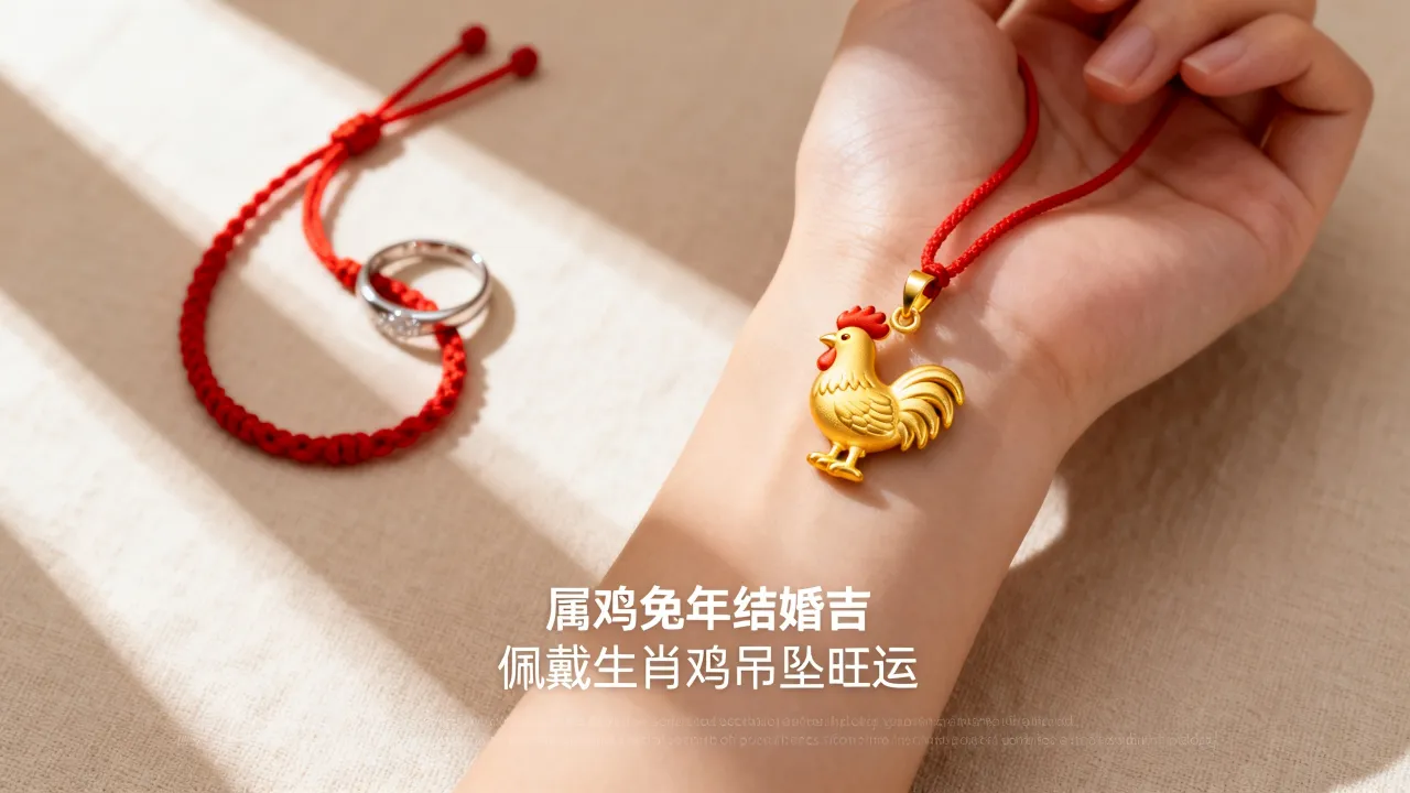 属鸡在兔年结婚好吗，属鸡兔年运势佩戴什么最旺？