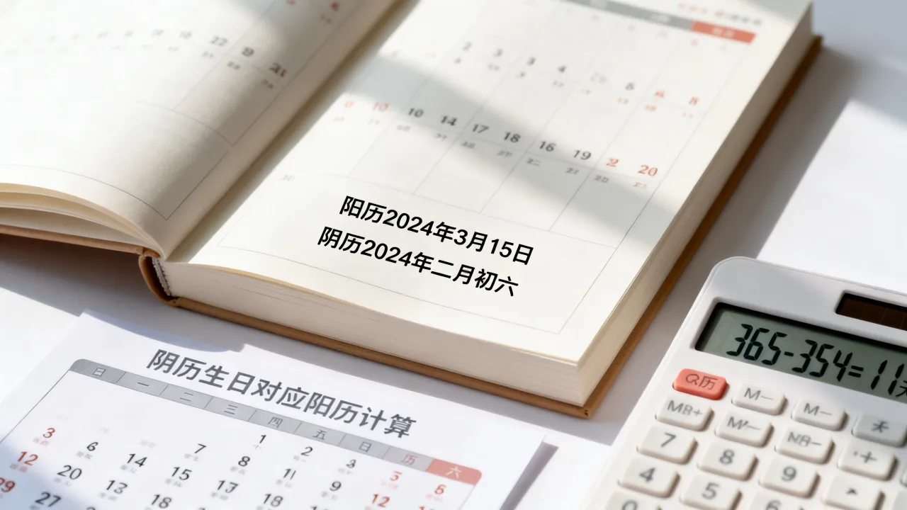 阳历和阴历差多少天,阴历生日对应阳历怎么算 阳历和阴历差多少天,阴历生日对应阳历怎么算