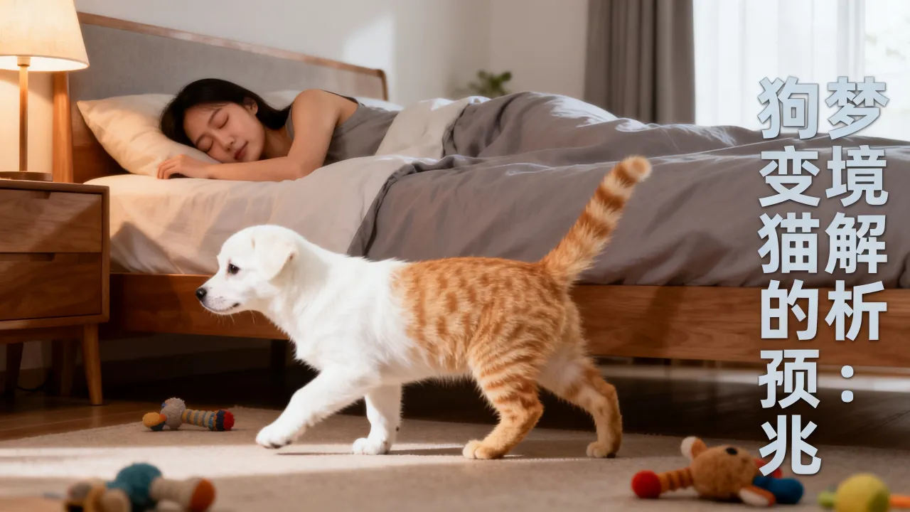 梦见狗变成猫什么预兆,周公解梦梦见狗变成猫预示什么? 梦见狗变成猫什么预兆,周公解梦梦见狗变成猫预示什么?