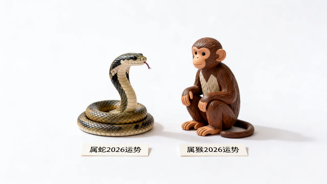 属蛇属猴2026运势如何,属蛇和属猴2026年谁运势更旺? 属蛇属猴2026运势如何,属蛇和属猴2026年谁运势更旺?