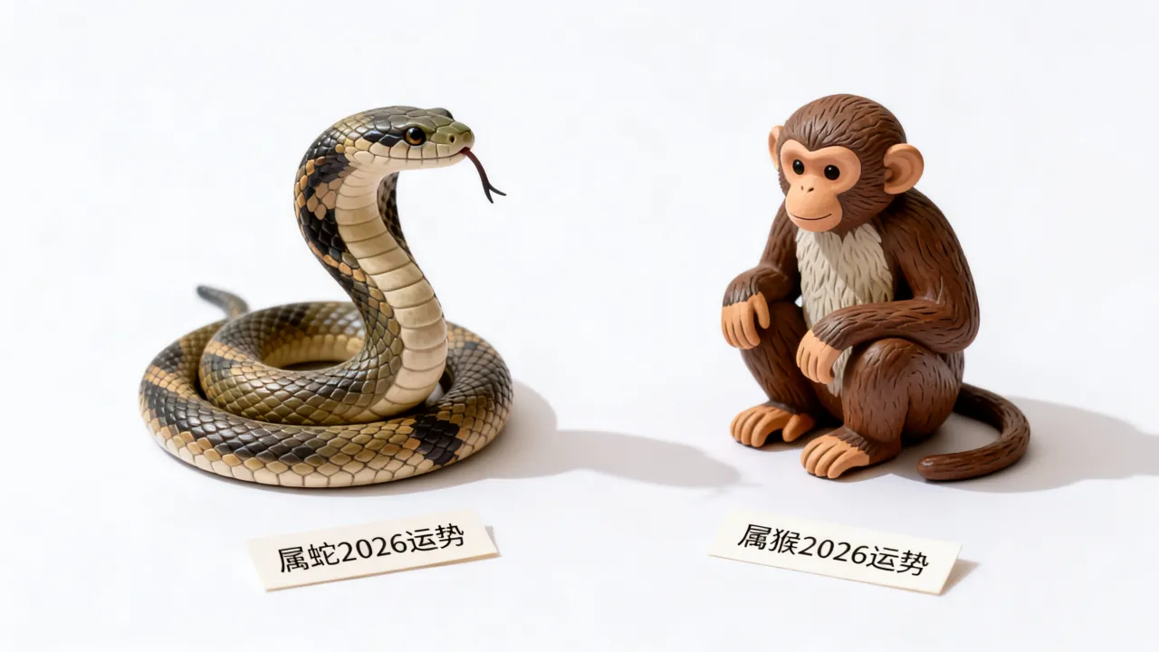 属蛇属猴2026运势如何,属蛇和属猴2026年谁运势更旺? 属蛇属猴2026运势如何,属蛇和属猴2026年谁运势更旺?