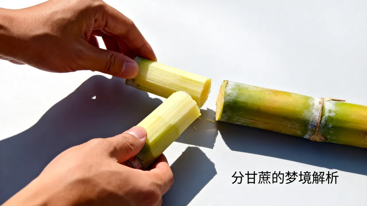 梦到分甘蔗有什么预示吗，梦见分甘蔗是什么意思有什么预兆？