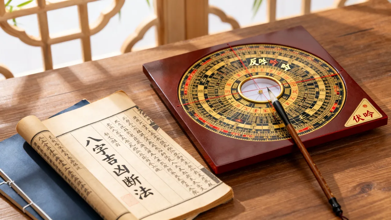 反吟和伏吟怎么看吉凶，八字中反吟伏吟如何断吉凶