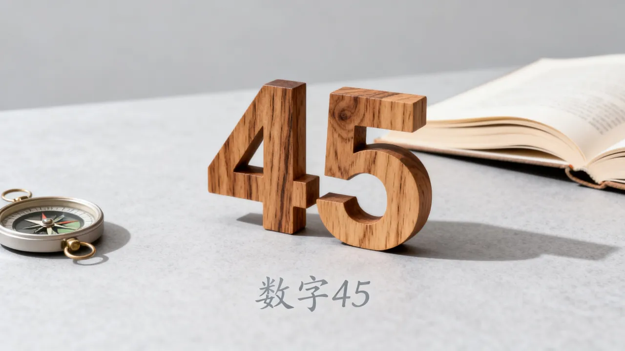 数字吉凶45怎么样，数字45是吉数还是凶数？