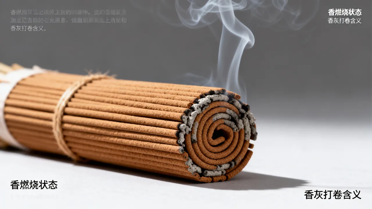 一捆香燃烧怎么看吉凶,香灰打卷预示什么 一捆香燃烧怎么看吉凶,香灰打卷预示什么