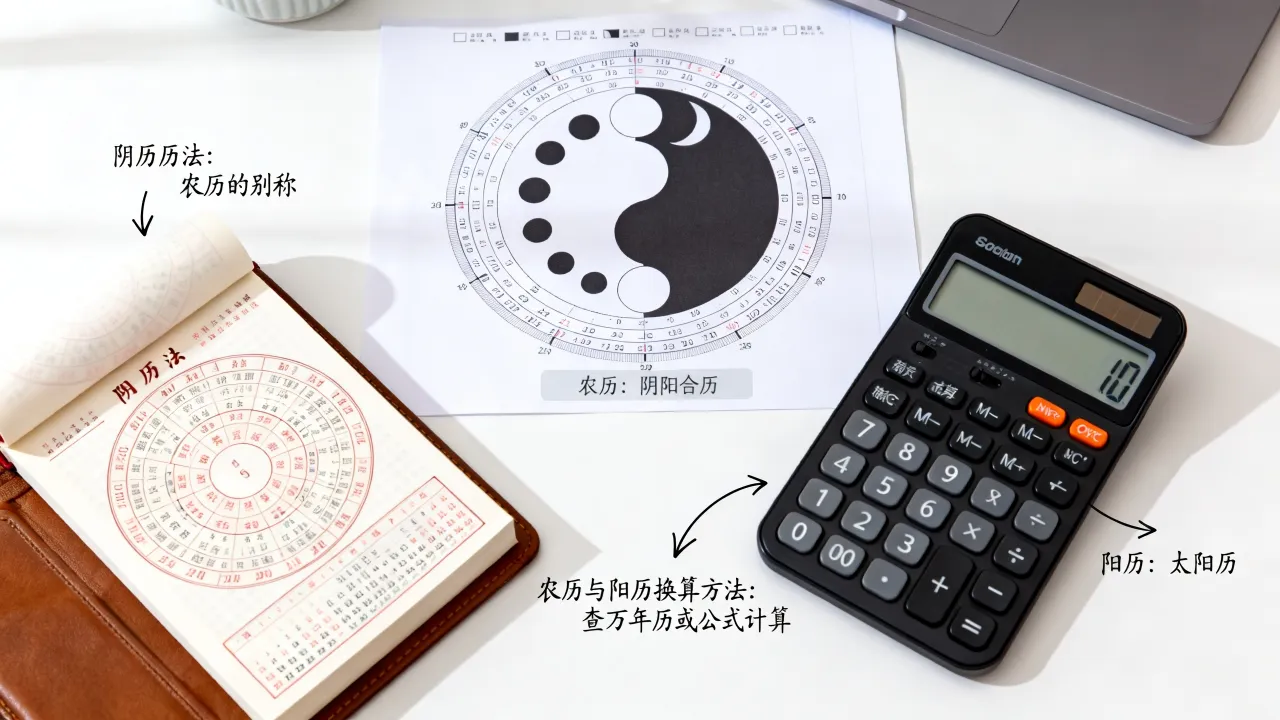 现在阴历历法是什么意思呢，农历阳历怎么换算