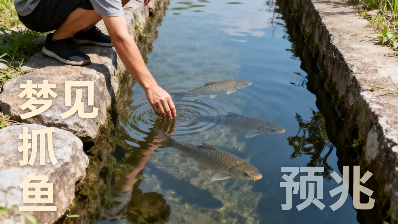 梦见水沟抓鱼有什么预兆,周公解梦准不准? 梦见水沟抓鱼有什么预兆,周公解梦准不准?