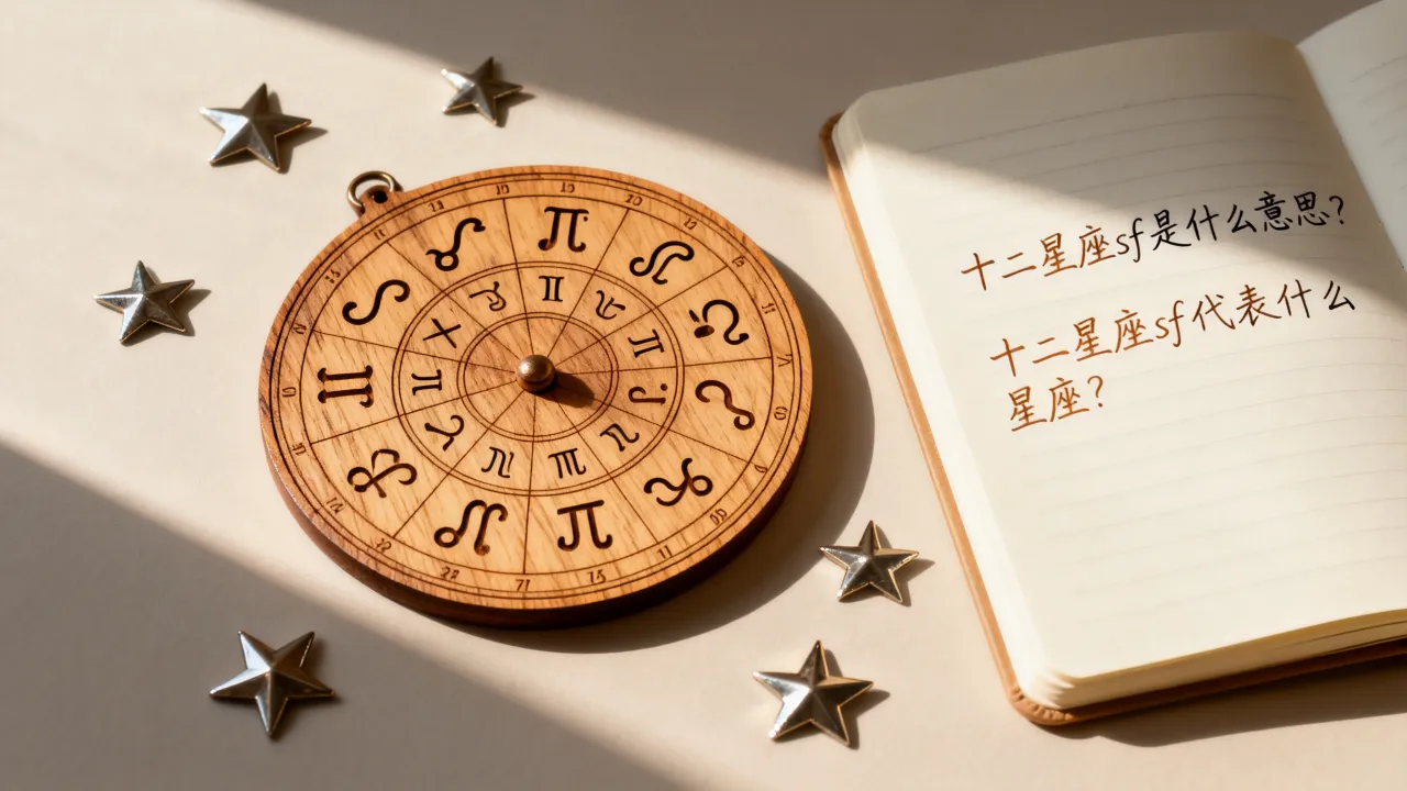 十二星座sf是什么意思，十二星座sf代表什么星座？